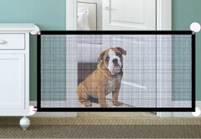 Black Foldable Protection Pet Safety Gate